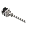 Nema 23 BF57HSB41-2804 External Ball Screw Linear Stepper Motor 1.8 Degree 0.55N.m (77.89oz.in) 57x57x41mm 2.8A 4 Wires