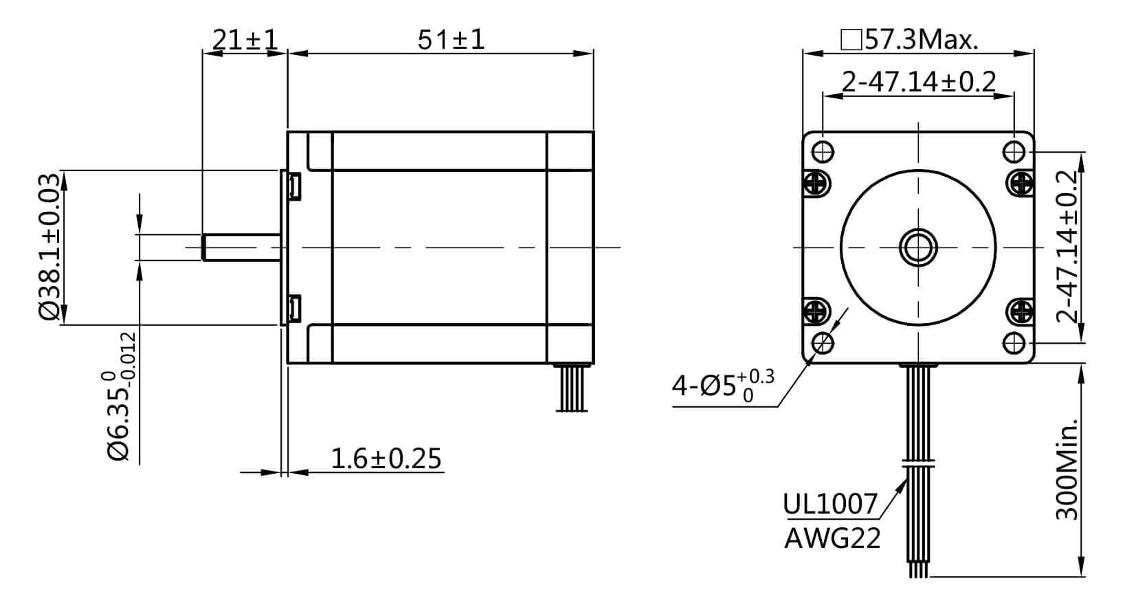 nema23 stepper motor manufacturer