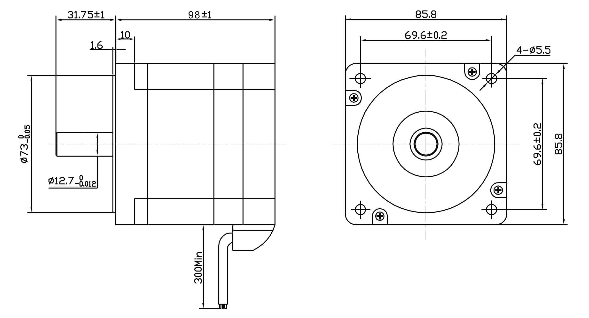 dc brushless motor 48v