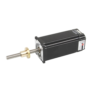 Nema 23 Tr8 Tr9.525 Tr10 BFISS57-C06A Integrated Linear Stepper Servo Motor with External Lead Screw 57x57xmm CANopen Control 4.2A 3N.m with Integrated Driver 