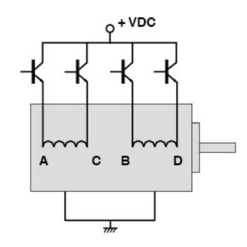 2 Phase (Unipolar) Stepper Motor