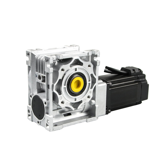 stepper motor with worm gearbox