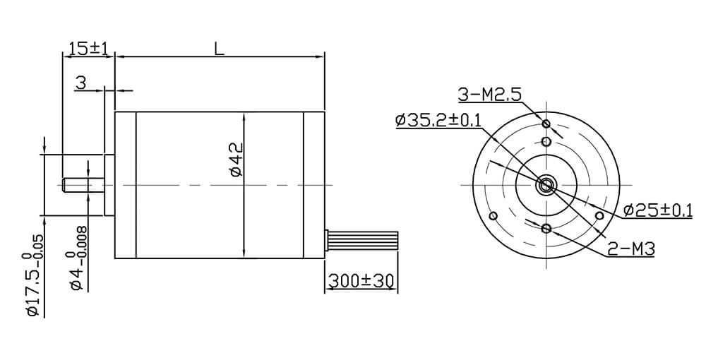 42mm brushless dc motor 42mm brushless dc motor