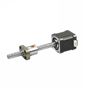 Nema 17 BF42HSB34-1334 External Ball Screw Linear Stepper Motor 1.8 Degree 26Ncm (36.82oz.in) 42x42x34mm 1.33A 4 Wires