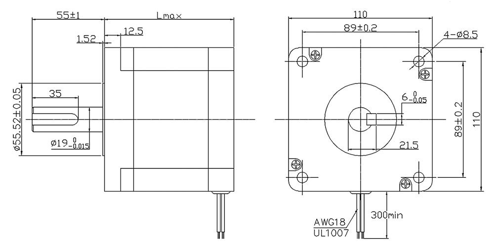 nema 42 hybrid stepper motor