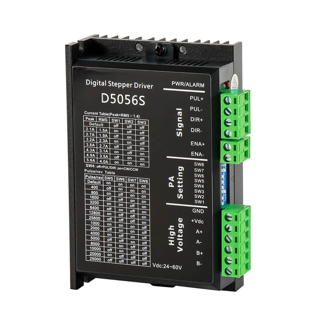 BFD5056S Digital Stepper Driver 0.1A~5.0A 24-72VDC for Nema 23 24 34 Stepper Motor