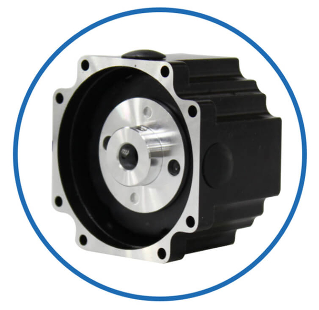 Stepper motor brake