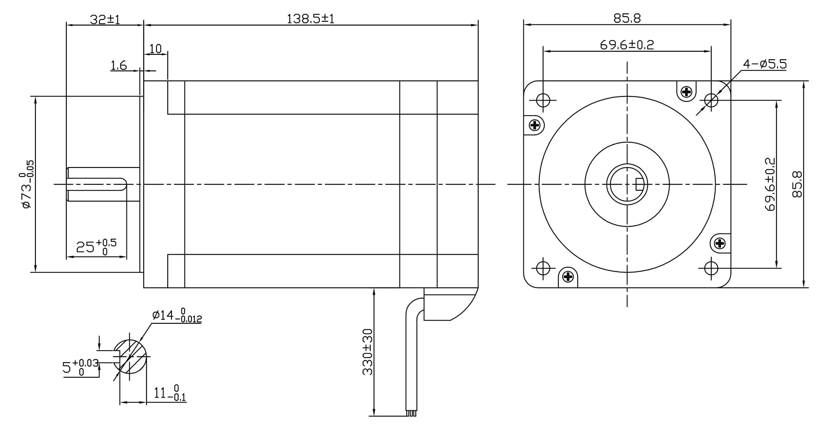 brushless dc motor gearbox