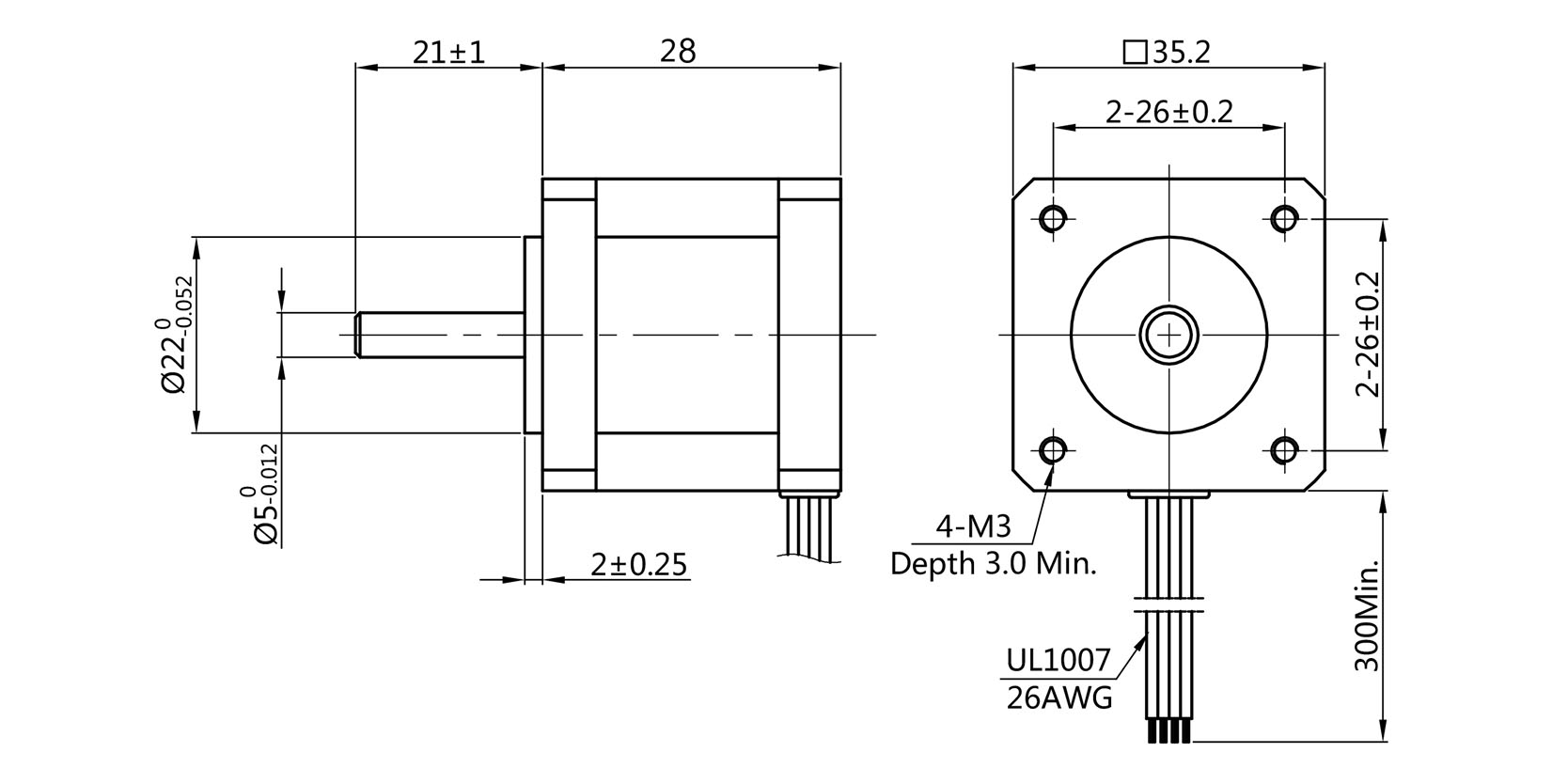 nema 14 stepper motor