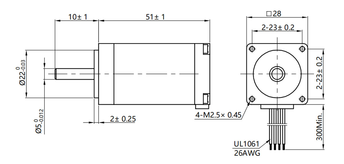 nema 11 geared stepper motor