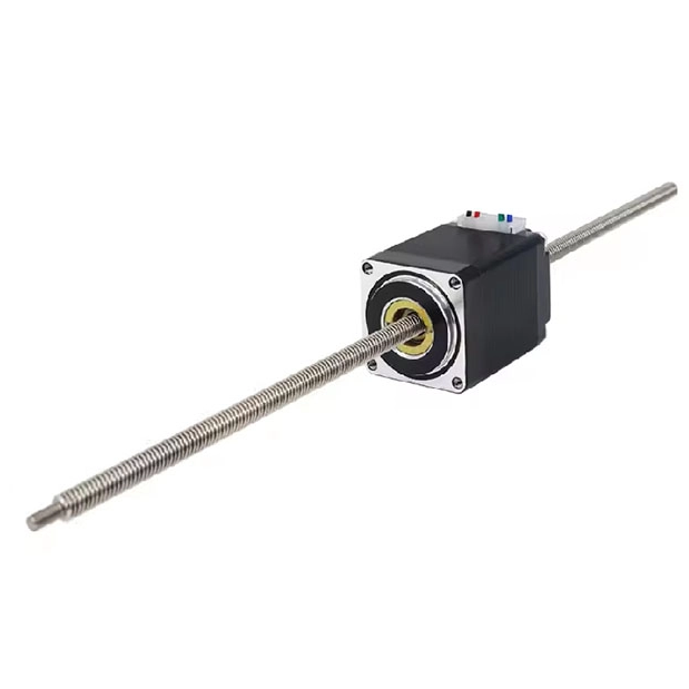 Through-type linear stepper motor