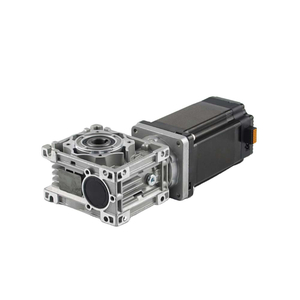 Nema 23 BFISC57-P3A3 Worm Geared Integrated Stepper Servo Motor with Pulse Control (CANopen,RS485 Optional) 2.8A 1.89N.m