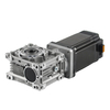NEMA 34 integrated stepper motor with worm gearbox