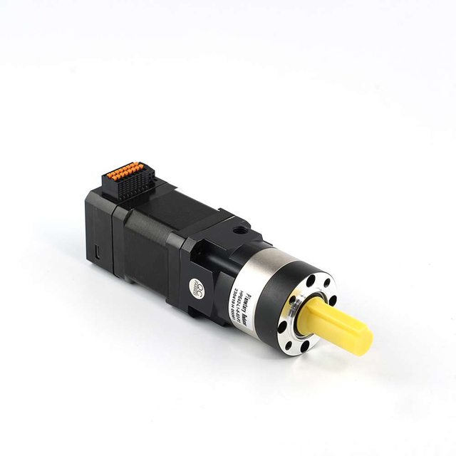 0.5Nm integrated stepper motor with planetary gearbox