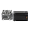 absolute encoder stepper motor with worm gearbox