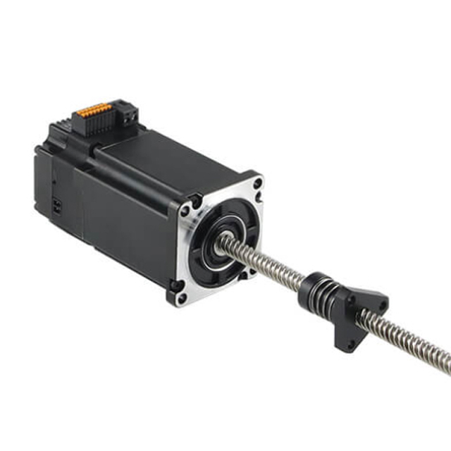 NEMA 34 stepper motor with encoder