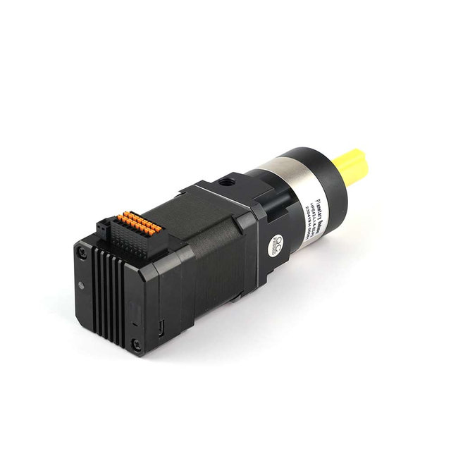 0.26Nm integrated stepper motor with planetary gearbox