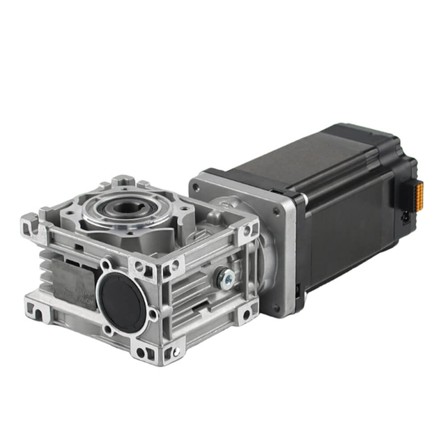 Worm Geared Integrated Stepper Servo Motor
